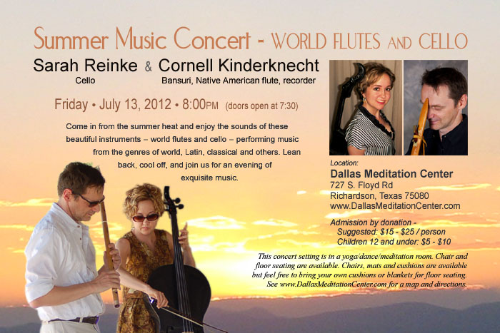 Cornell Kinderknecht and Sarah Reinke, July 13, 2012 - Richardson/Dallas, Texas